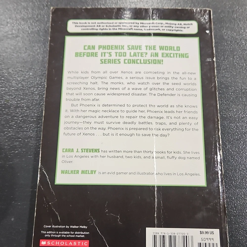 Minecraft Saving Xenos Book